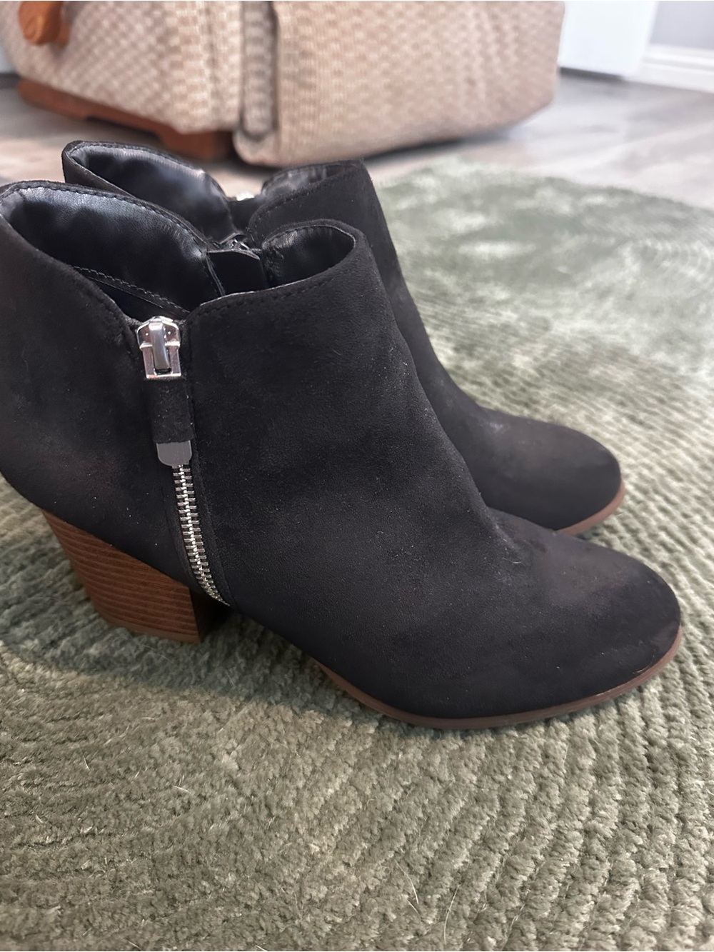Black booties